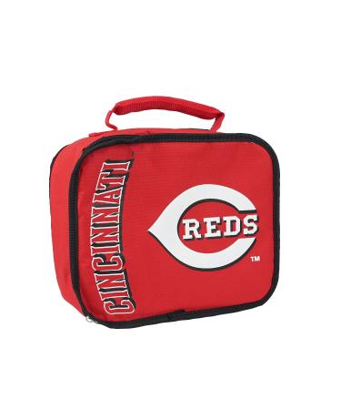 MLB Cincinnati Reds Sacked Lunchbox , 10.5-Inch, Red