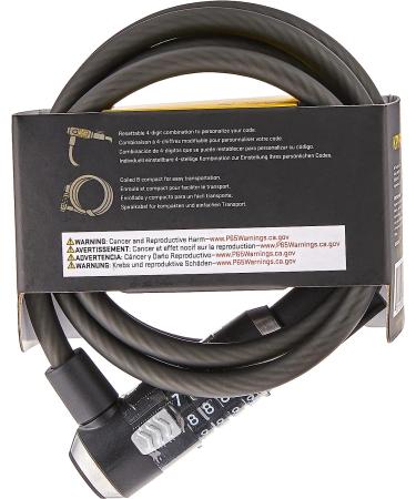 Kryptonite KryptoFlex Key Cable Bicycle Lock 6' Combo - Secure Your Bike with Ease - Buy Online on GoSupps.com