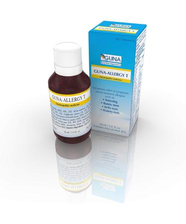 Guna Allergy T - Relief from Sneezing, Runny Nose, Itchy Eyes, and Watery Eyes - 1 Ounce - Buy Online on GoSupps.com