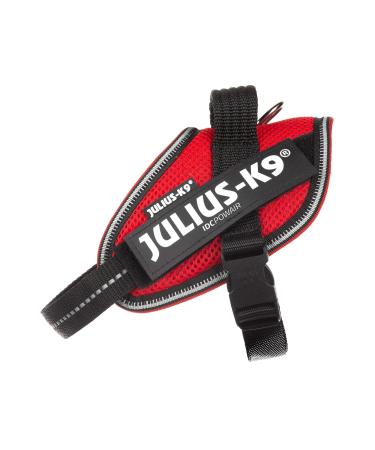 Julius-K9 IDC Powair Dog Harness Size: XS / Mini-Mini Red Red XS/Mini-Mini