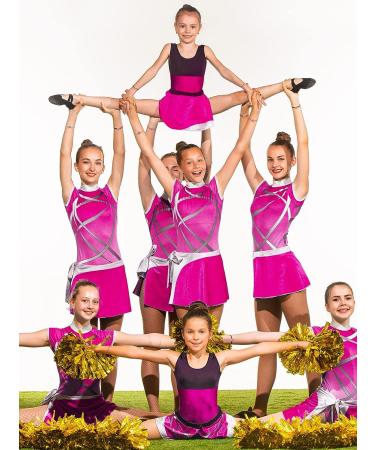 Rtteri 24 Piece Cheerleader Charm Bracelet - Adjustable Girls Cheerleading Jewelry Set for Cheer Team - Bulk Cheerleader Gifts and Accessories - Buy Online on GoSupps.com