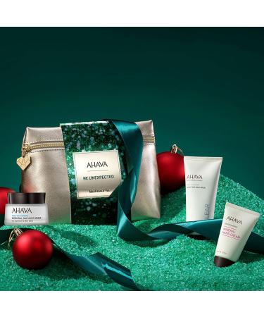 AHAVA Mud about You Gift Set | Essential Day Moisturizer Purifying Mud Mask & Mineral Hand Cream | Shop Now for International Shipping - Buy Online on GoSupps.com