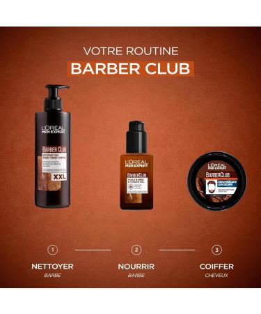L Or al Paris Men Expert - BarberClub - Tousled Look Modeling Clay - Medium Hold & Matte Effect - 75 ml - Buy Online on GoSupps.com