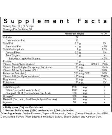 Biopharma Scientific NanoOmega Vegan Omega-3 | Plant-Based DHA & EPA from Algae & Flaxseed | Fish Oil Alternative | Supports Heart, Brain & Joints | Pineapple Orange Flavor | 30 Servings - Buy Online on GoSupps.com