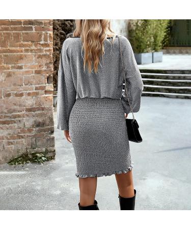 Elegant Hanxiulin Women s Long Party Dress - Glitter Evening & Ball Gown - Shoulder-Free Wrap Dress in Silver - Buy Online on GoSupps.com