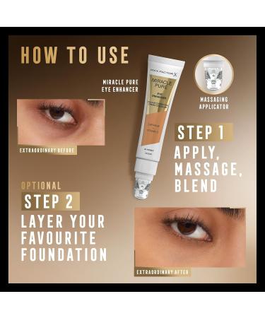 Max Factor Masterpiece Eye Enhancer Honey 4 Anti-Fatigue Corrector Brightening and Color Corrector - Buy Online on GoSupps.com