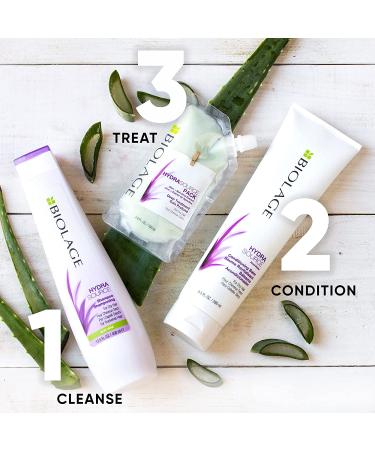 BIOLAGE Hydra Source Shampoo - Hydrating Vegan Formula for Dry Hair | 33.8 Fl Oz - Buy Online on GoSupps.com