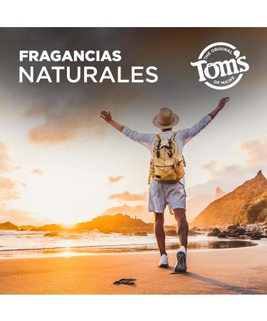 Tom's of Maine Deodorant for Men Mountain Spring 2.8 oz - Buy Online on GoSupps.com