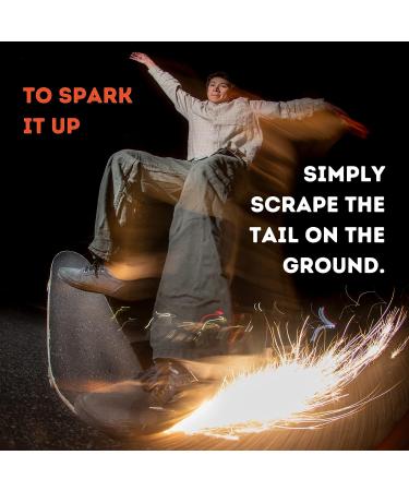 Tail Devil Skateboard Spark Plate | Enhance Your Skateboard with Sparks | Premium Skateboarder Accessory | Sparking Tail Plate Attachment (1 Pack) - Buy Online on GoSupps.com