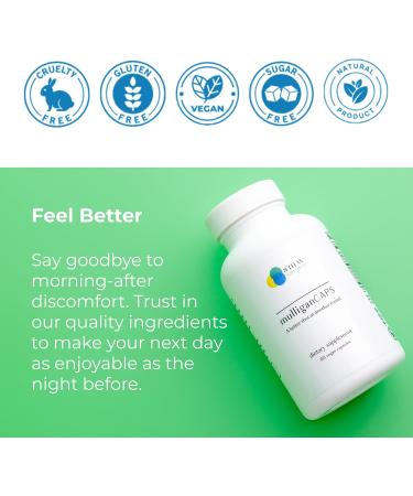 Pre-Celebration Blend - Energize Recover and Refresh | 60 ct Antioxidant Boost for Liver Function | International Shipping Available - Buy Online on GoSupps.com