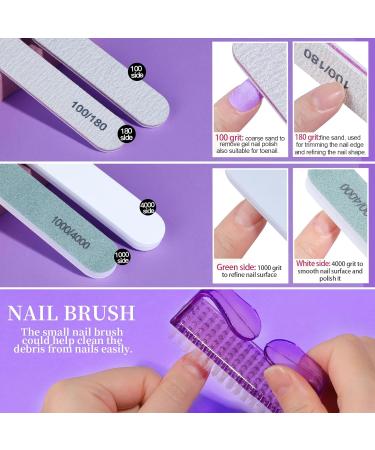 FANDAMEI Nail Soaking Bowl - Gel Polish Remover Acrylic & Dip Powder Tools Cuticle Kit - Manicure Essentials for Effortless Nail Care - Buy Online on GoSupps.com