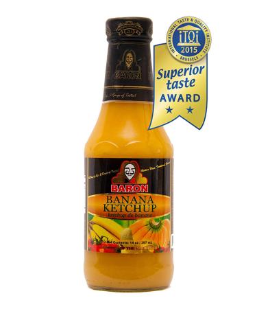 Baron Banana Ketchup 14oz - Authentic Caribbean Flavor | Buy Online - Buy Online on GoSupps.com