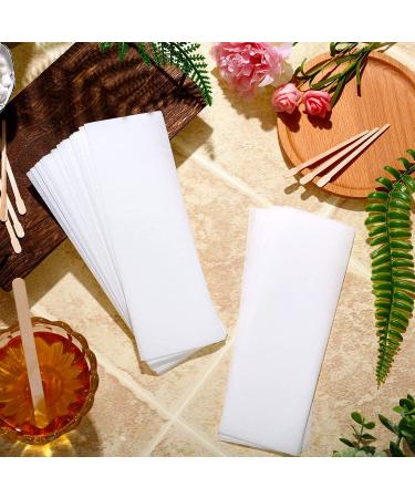 Premium Fleece Wax Strips - 400 Pieces for Face & Body Hair Removal | Biodegradable Bikini Wax Band Paper - Buy Online on GoSupps.com