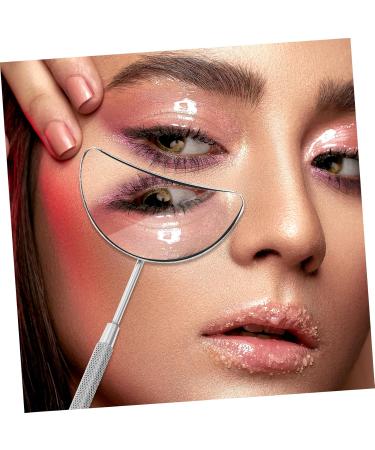 DOITOOL Handheld Makeup Mirror - Crescent Moon Eyelash Tool for Beauty & Lash Extensions - Stainless Steel Cosmetic Mirror - Buy Online on GoSupps.com