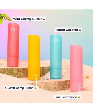 eos Vacay Vibes Lip Balm Variety Pack - Island Flavors - 0.14 oz 4-Pack - Buy Online on GoSupps.com