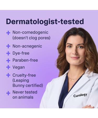 Curology Cream Moisturizer Rich Hydrating Face Lotion for Dry Skin with Shea Butter and Hyaluronic Acid 1.7 fl oz - Buy Online on GoSupps.com