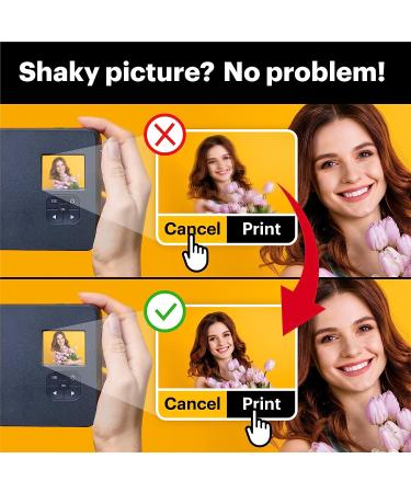 KODAK Mini Shot 3 Retro 4PASS 2-in-1 Instant Camera + Printer Bundle | White + 68 Sheets & Accessories - Buy Online on GoSupps.com