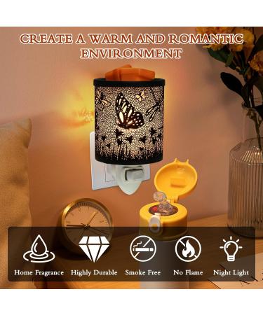 Butterfly Wax Warmer | Candle Wax Burner | Home Office Decoration & Unique Gifts | Dragonfly/Butterfly Design - Buy Online on GoSupps.com