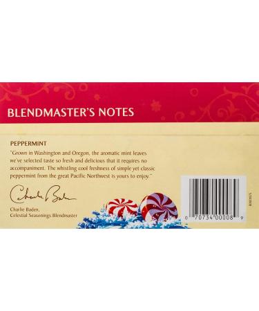 Celestial Seasonings Peppermint Tea 20 ct - Buy Online on GoSupps.com