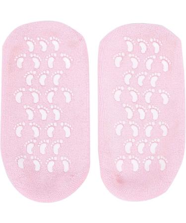 Essential Oil Gel Socks - 4 Pack Moisturizing Anti-Crack Foot Care for Men & Women | Deep Hydrating Beauty Salon Treatment - Buy Online on GoSupps.com