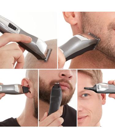 Wahl Chromium 11-in-1 Multigroomer - Men's Beard, Body, and Eyebrow Trimmer - Buy Online on GoSupps.com