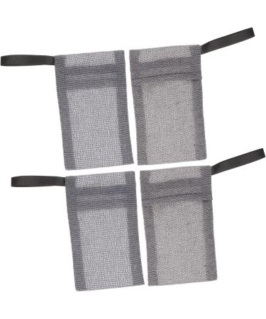 Didiseaon 12 Pcs Soap Bar Soap Savers Soap Pouches for Soap Bars Soap Sleeve Nylon Fiber Grey - Buy Online on GoSupps.com