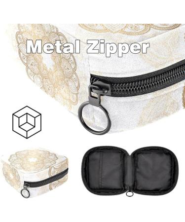Stylish Storage Bags for Women's Bandages | Golden Mandala Menstrual Cup & More - Perfect for First Period Essentials - Buy Online on GoSupps.com
