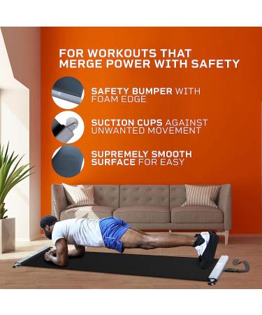 LifePro Exercise Slide Board - Extra-Slick Mat for Endurance & Strength Building - Buy Online on GoSupps.com