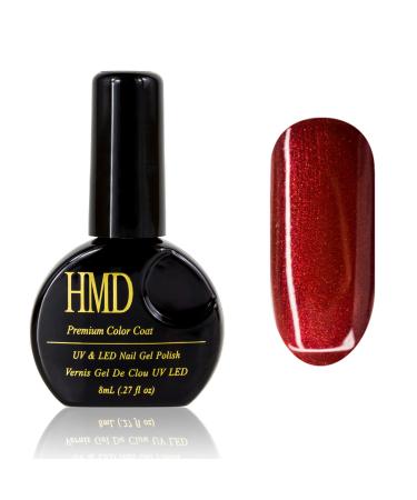 Canada HMD Soak Off UV LED Gel Nail Polish Sparkling Glitter And Metallics 21 Colors Available Fast Cure High Shine Color Coat 8ml 102