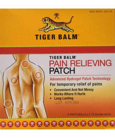 Tiger Balm Pain Relieving Patches 5 Count