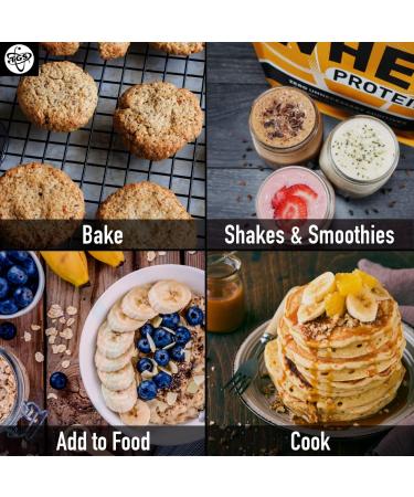 TGS 100% Whey Protein Powder 2lb - Unflavored, Unsweetened, Keto Friendly, All Natural - Low Carb, Low Calorie, Soy & Gluten Free - Made in USA - Buy Online on GoSupps.com
