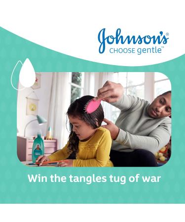 Johnson's No More Tangles Kids Conditioner Spray - Soft Smooth & Easy to Comb - 3 x 200ml | Perfect for Sensitive Skin - International Shipping Available - Buy Online on GoSupps.com