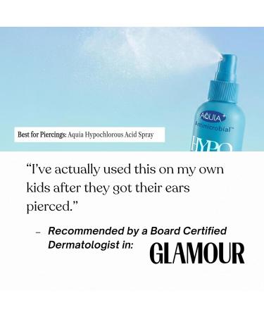 Hypochlorous Acid Spray for Face and Skin Facial Cleanser | 8oz Face Mist Hypochlorous Acid Spray for Skin Acne Rash Eczema Wound | Antimicrobial Facial Cleanser Acne Sprays Smart Skincare 8 Fl Oz (Pack of 1) Blue - Buy Online on GoSupps.com