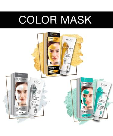 Revuele - Anti Acne Action Cryo Effect Green Face Mask - 80ml - Buy Online on GoSupps.com