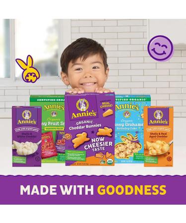 Annie's Macaroni & Cheese Shells & Aged Cheddar 6 oz - Buy Online on GoSupps.com