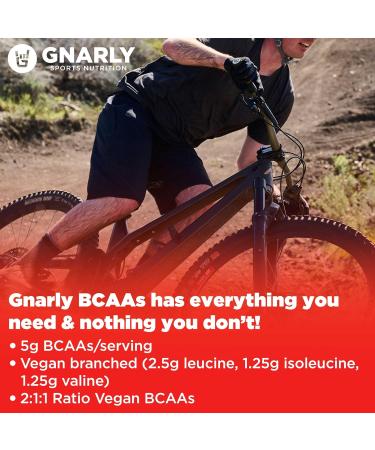 Gnarly Nutrition BCAAs Fruit Punch (10.58oz) Performance Greens Lemon Mint (11.64 oz) - Buy Online on GoSupps.com