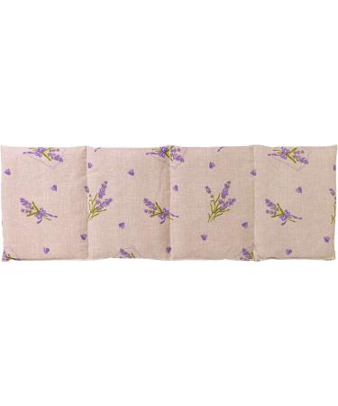 Buy 4-Chamber Grape Seed Pillow 20x60cm - Large Country Style Romance - Heat & Cold Grain Pillow for Ultimate Comfort - Buy Online on GoSupps.com