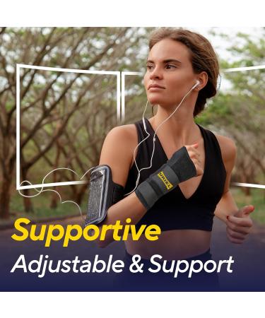 URIEL Adjustable Wrist Brace for Carpal Tunnel Relief | Night Support & Tendonitis Wrist Guard - International Shipping Available - Buy Online on GoSupps.com
