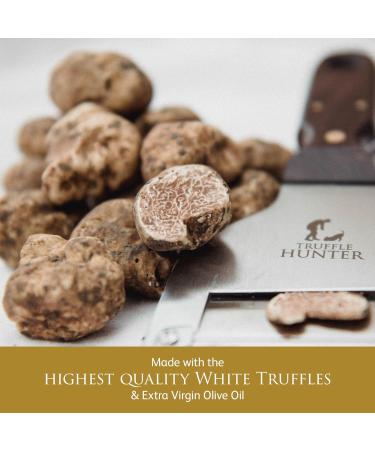 TruffleHunter White Truffle Oil Extra Virgin Olive Oil for Cooking & Grocery 100 ml Premium 100 ml - Buy Online on GoSupps.com