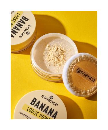 Essence Banana Loose Powder - Matt Translucent Vegan & Oil-Free Color-Corrected Perfume & Alcohol-Free - Buy Online on GoSupps.com