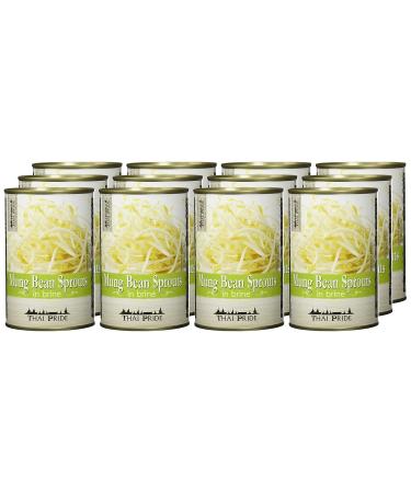 Buy THAI PRIDE Mung Bean Sprouts 220g (Pack of 12) - Authentic Thai Flavor International Shipping Available - Buy Online on GoSupps.com