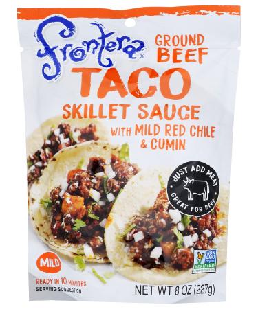 Frontera Taco Skillet Sauce, Red Chile & Cumin, Mild, 8 oz - Buy Online on GoSupps.com