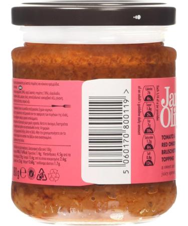  Jamie Oliver Jamie Oliver "Bruschetta - Tomato & Red Onion" 180g - Buy Online on GoSupps.com