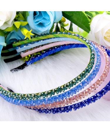 DuuFin 10-Piece Rhinestone Headbands for Girls | Sparkly Crystal Hair Accessories - Buy Online on GoSupps.com