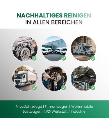  BIOHY BIOHY Car Shampoo (3 x 1 Liter) | Bio Car Cleaner protects paint from external dirt | Biodegradable cleaning agent | Suitable for pressure washers | Powerful concentrate - Buy Online on GoSupps.com