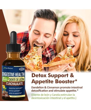 Buy Digestive Health Drops - Corteza de Cuachalalate & Cocolmeca for Gut Cleanse Stomach Detox & Ulcer Support - 2oz International Shipping - Buy Online on GoSupps.com