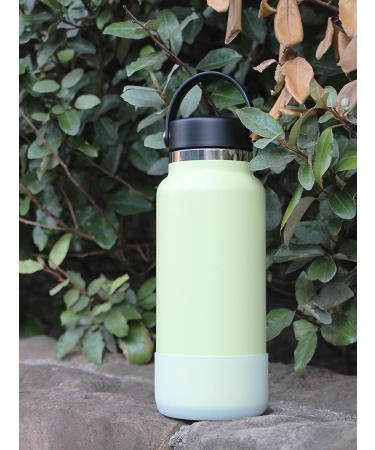 Protective Boot Sleeve for Hydro Flask & Stanley Quencher - BPA Free Silicone - White Clear - Fits 12-24 oz Bottles - Buy Online on GoSupps.com