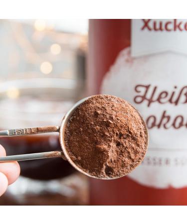 Buy Xucker Sugar-Free Hot Chocolate & Milk Chocolate Bundle | 800g Drinking Chocolate & 80g Whole Milk Chocolate with Xylitol - Delicious & Guilt-Free Treats for International Shipping - Buy Online on GoSupps.com