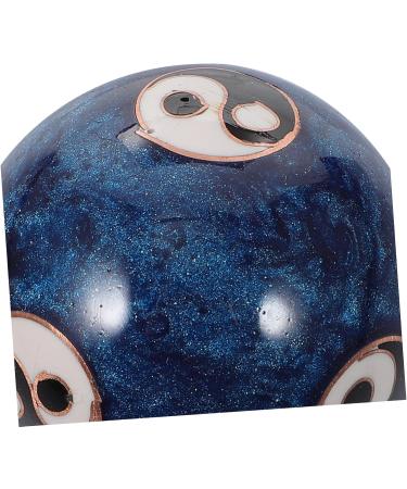 Tovinanna Hand Massage Balls Set - Red & Blue Chinese Baoding Balls for Wellness Gymnastics Training & Healthcare - Ideal Gift for Relaxation - Buy Online on GoSupps.com