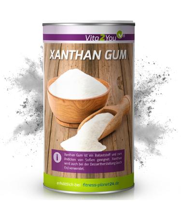 Vita2you Xanthan Gum 250g - binder - gluten -free - Xanthan powder in food quality - stabilizer - vegan - premium quality